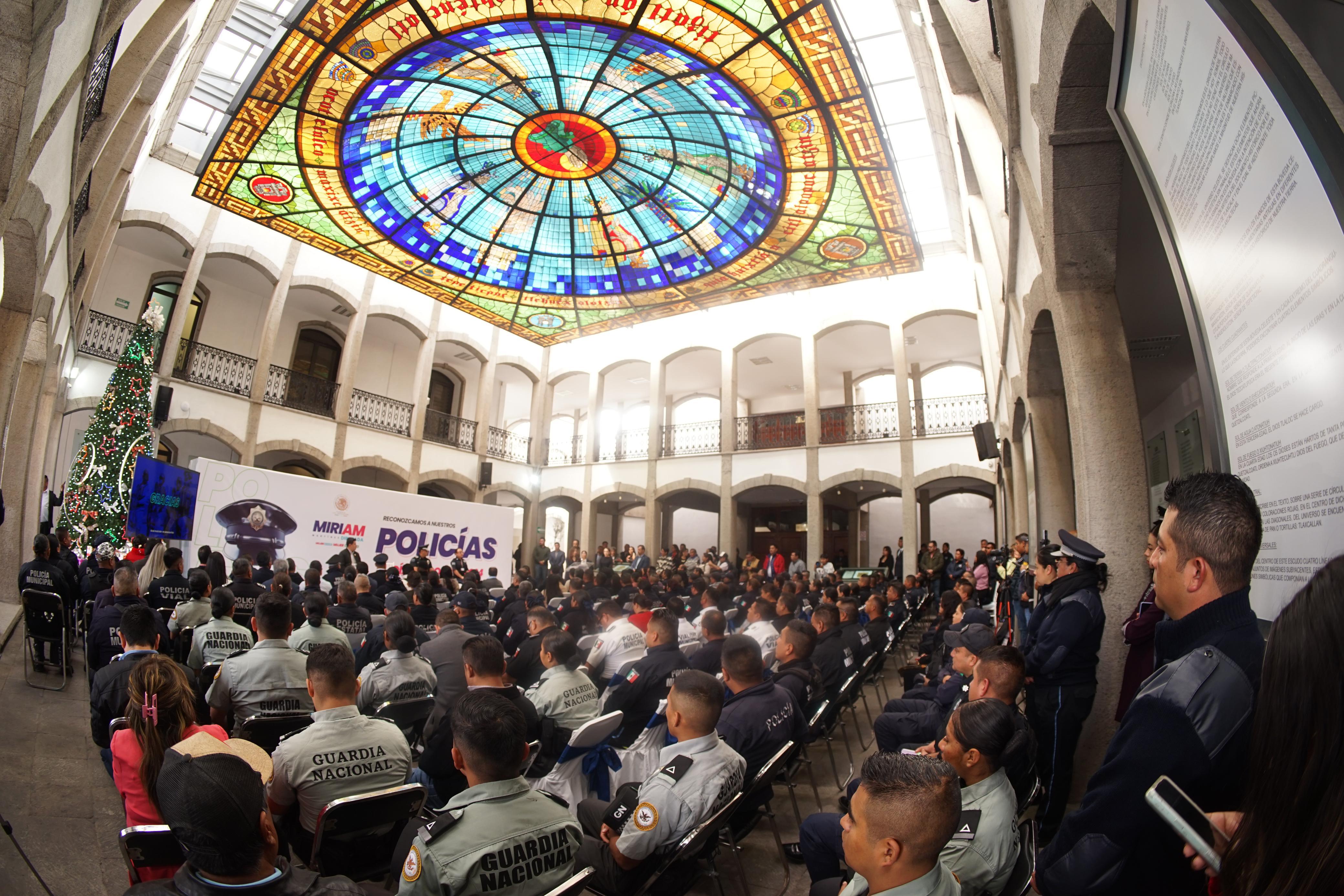 De manera histórica se reconoce a policías de Tlaxcala en el Congreso del Estado, impulsamos la  justicia laboral sin distingos: Miriam Martínez
